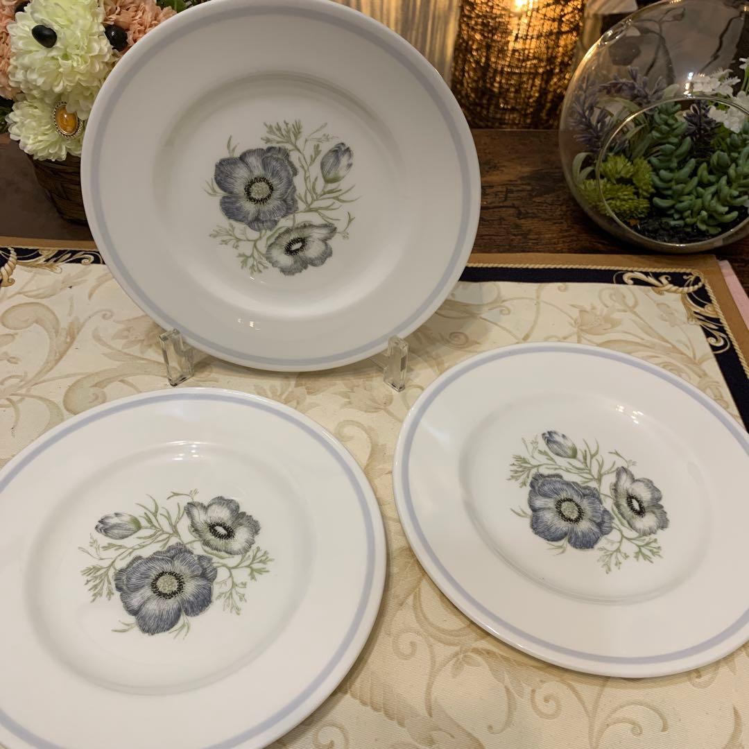 ウェッジウッド グレンミスト　スージークーパー　17.5cmケーキプレート