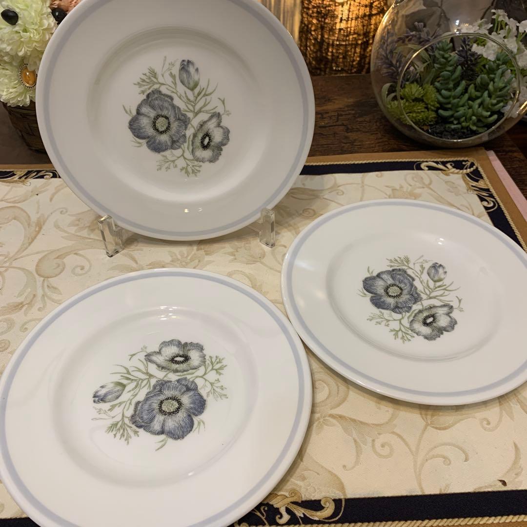 ウェッジウッド グレンミスト　スージークーパー　17.5cmケーキプレート