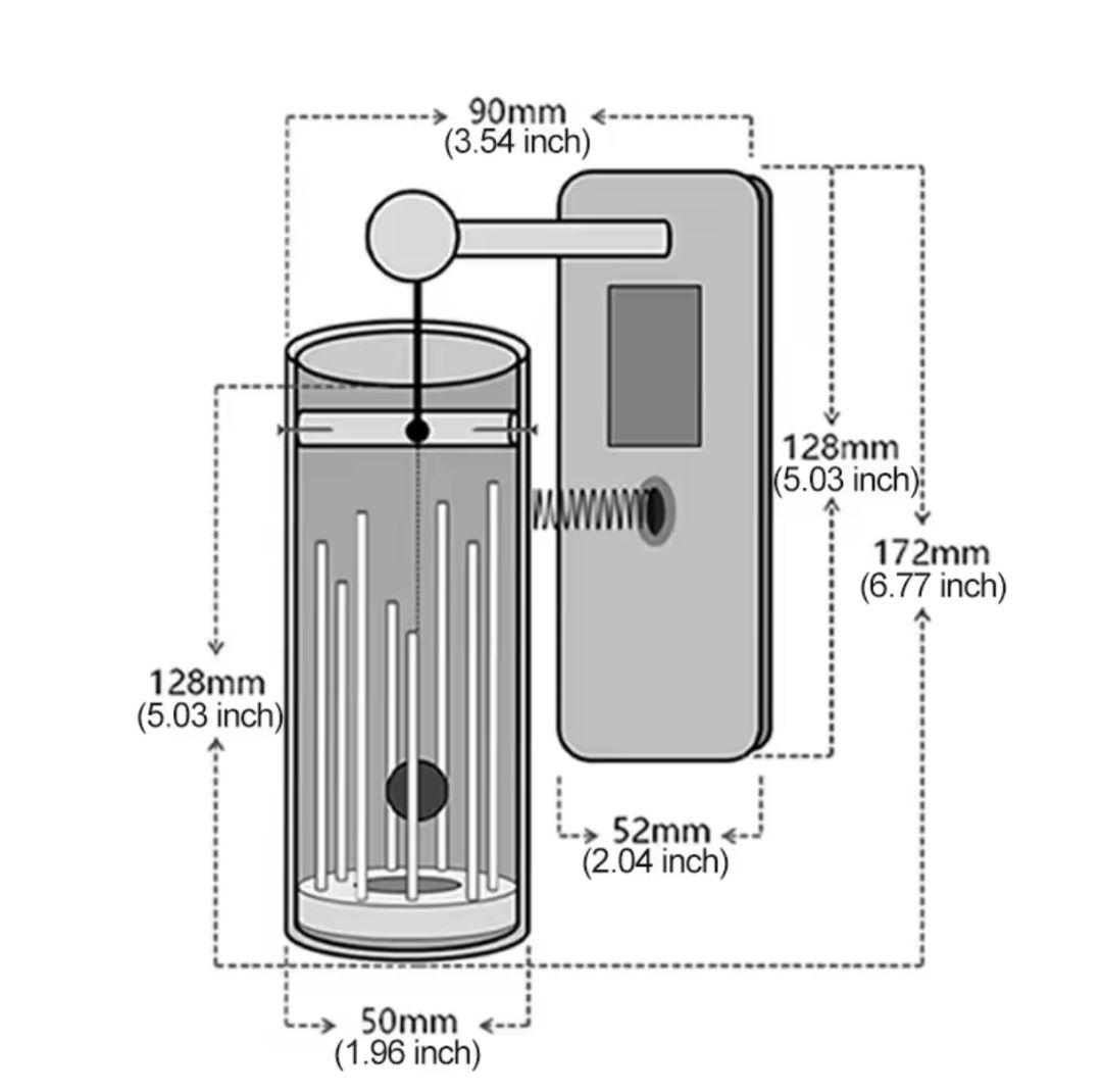 風鈴 ドアベル Aadd9 432hz 無垢ブナ材