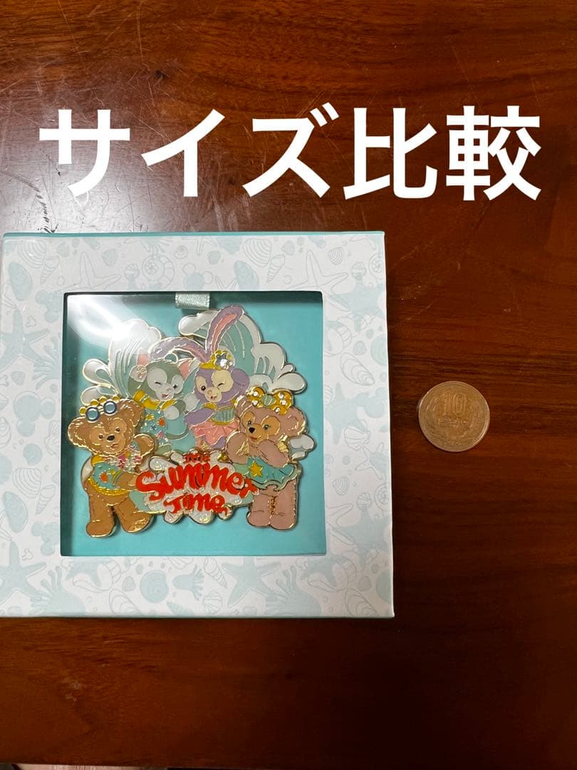 上海ディズニーランド　ダッフィー　ピンバッジ