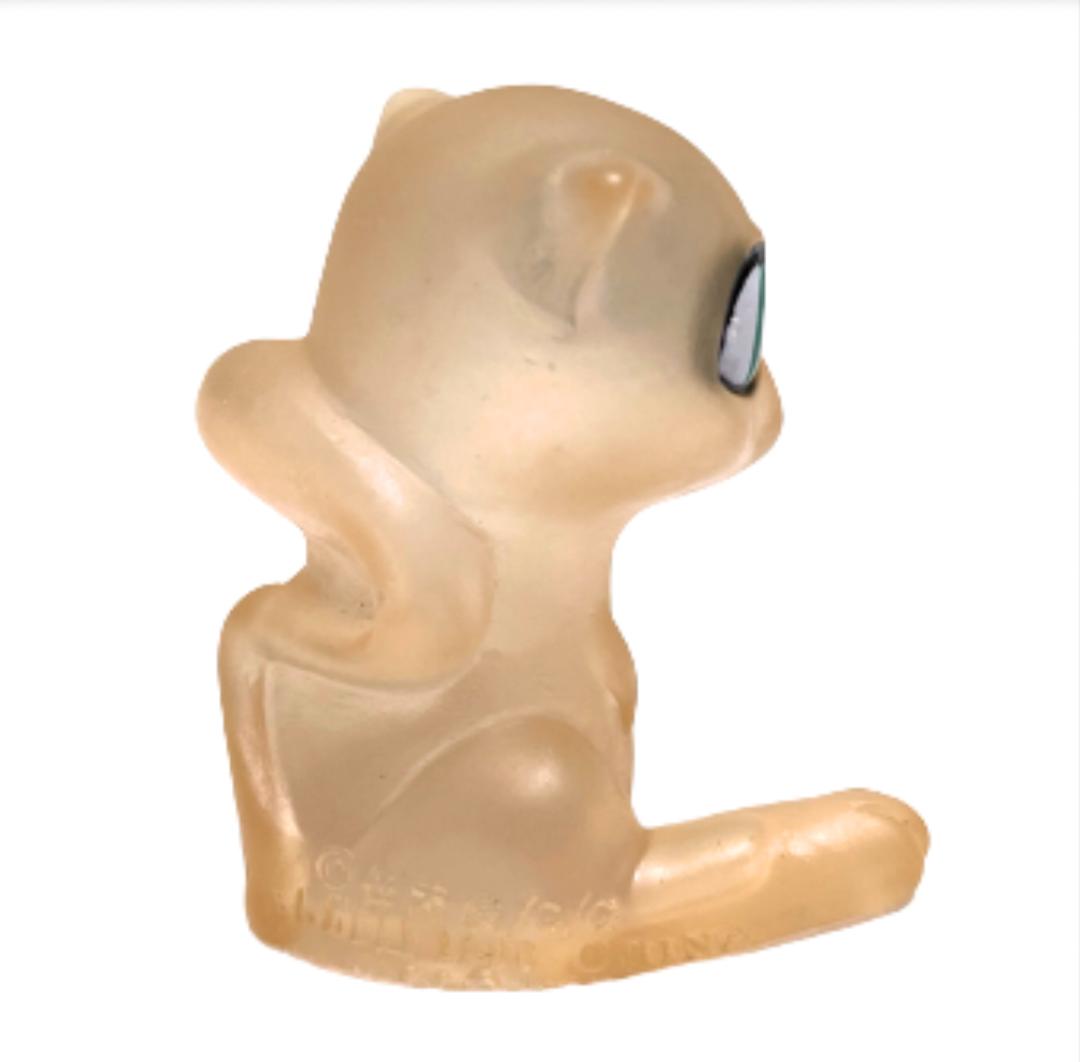 激レア◇1996年製】ミュウ クリア ポケモン 指人形 ソフビ ポケモン