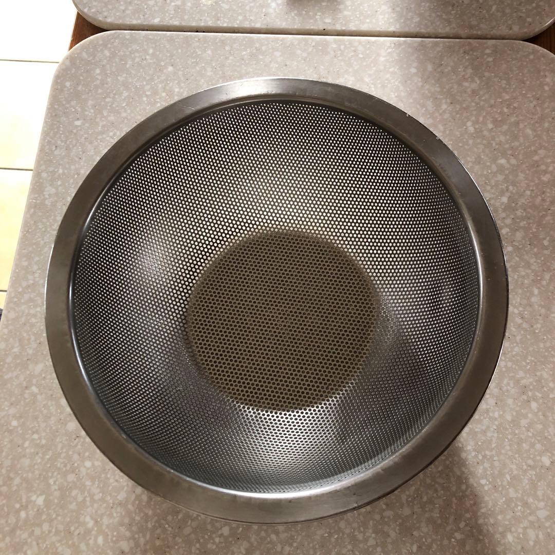 ABCクッキングステンレスボール&ザル　6点セット