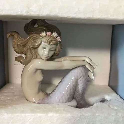 ◇廃盤希少 LLADRO リヤドロ 人魚 イリュージョン マーメイド 置物