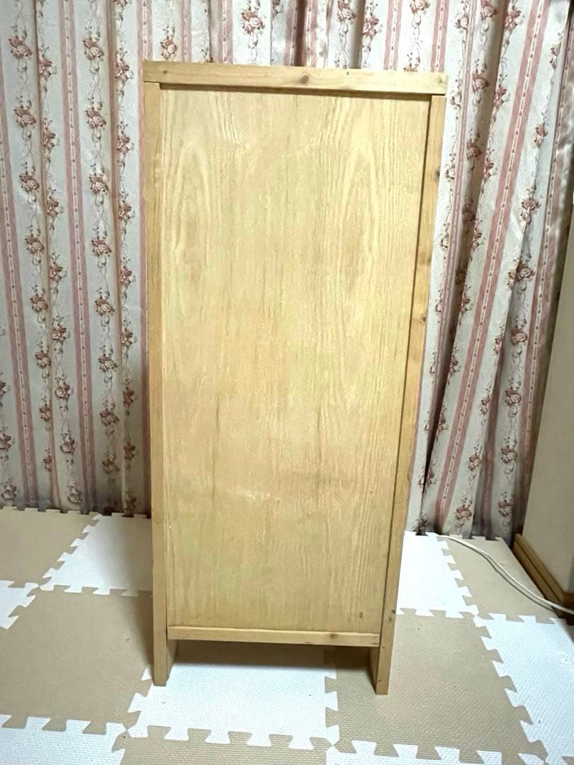 野菜ストッカー　野菜収納　野菜保存　カントリー　パイン材