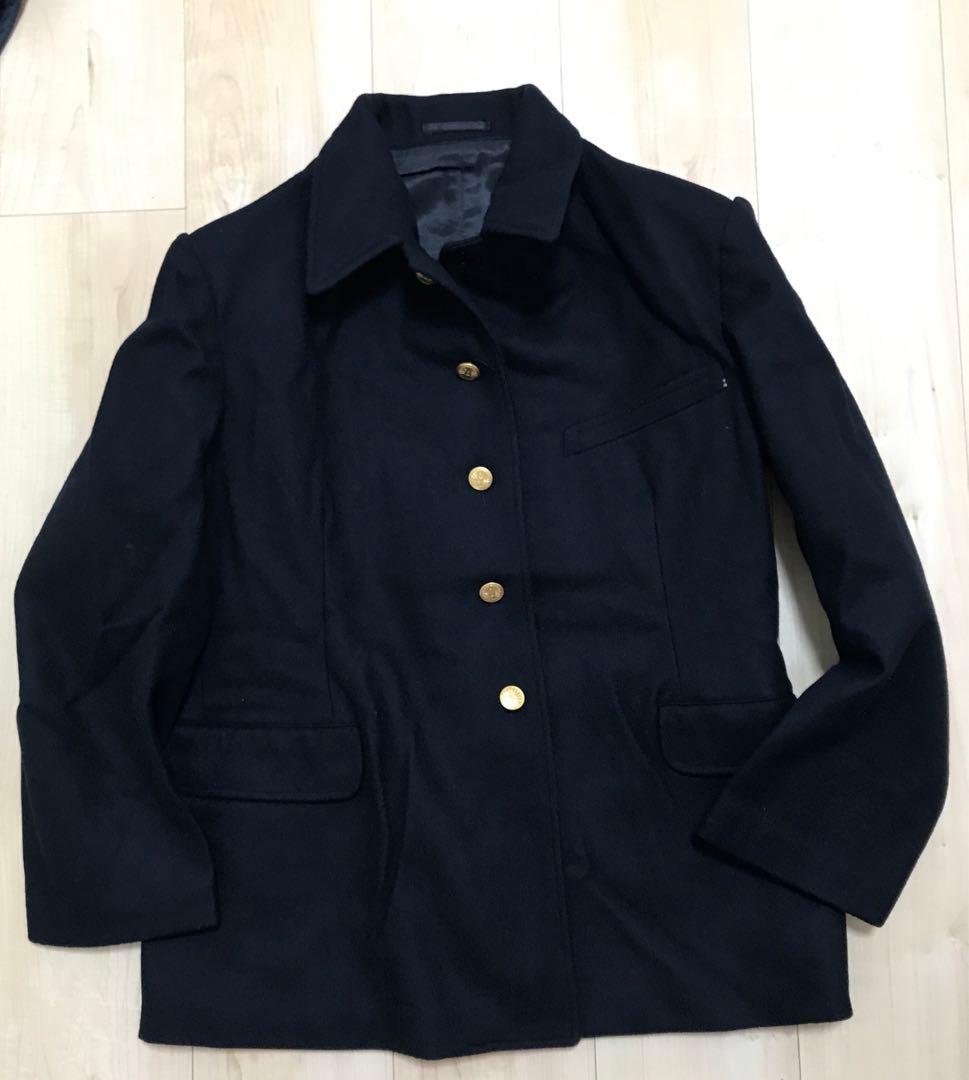 値下げ‼️ 国鉄制服 冬服 セットアップ 羅紗生地 金ボタン 3号赤タグ