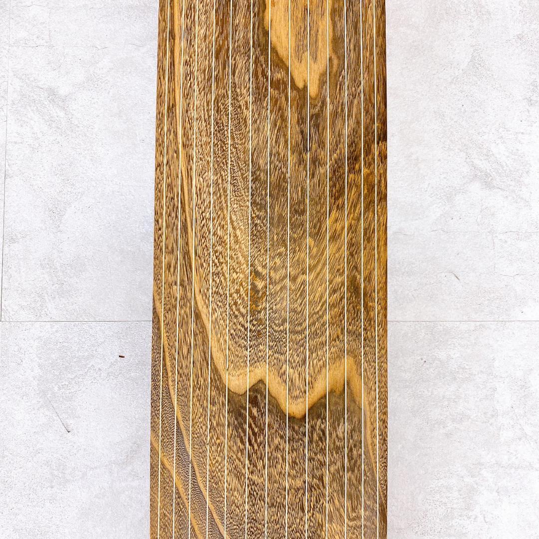 十三絃 和琴（琴袋・琴座付き）蒔絵・七宝装飾入り 和楽器