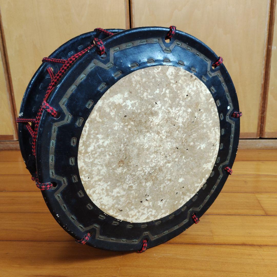 座敷用締め太鼓 締め太鼓 和太鼓 和楽器 スタンド付き 直径約33cm