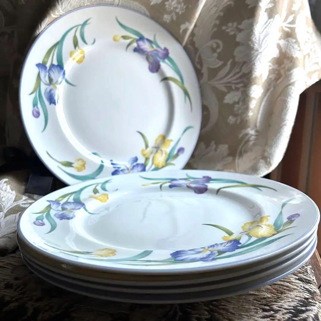 【新品】英国製  【LADYWOOD】アイリス花柄 5枚