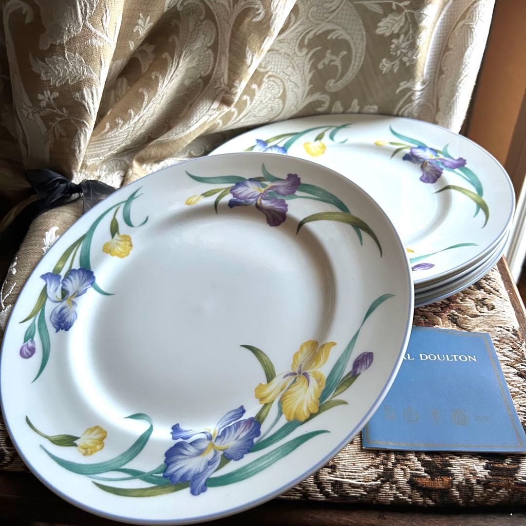 【新品】英国製  【LADYWOOD】アイリス花柄 5枚