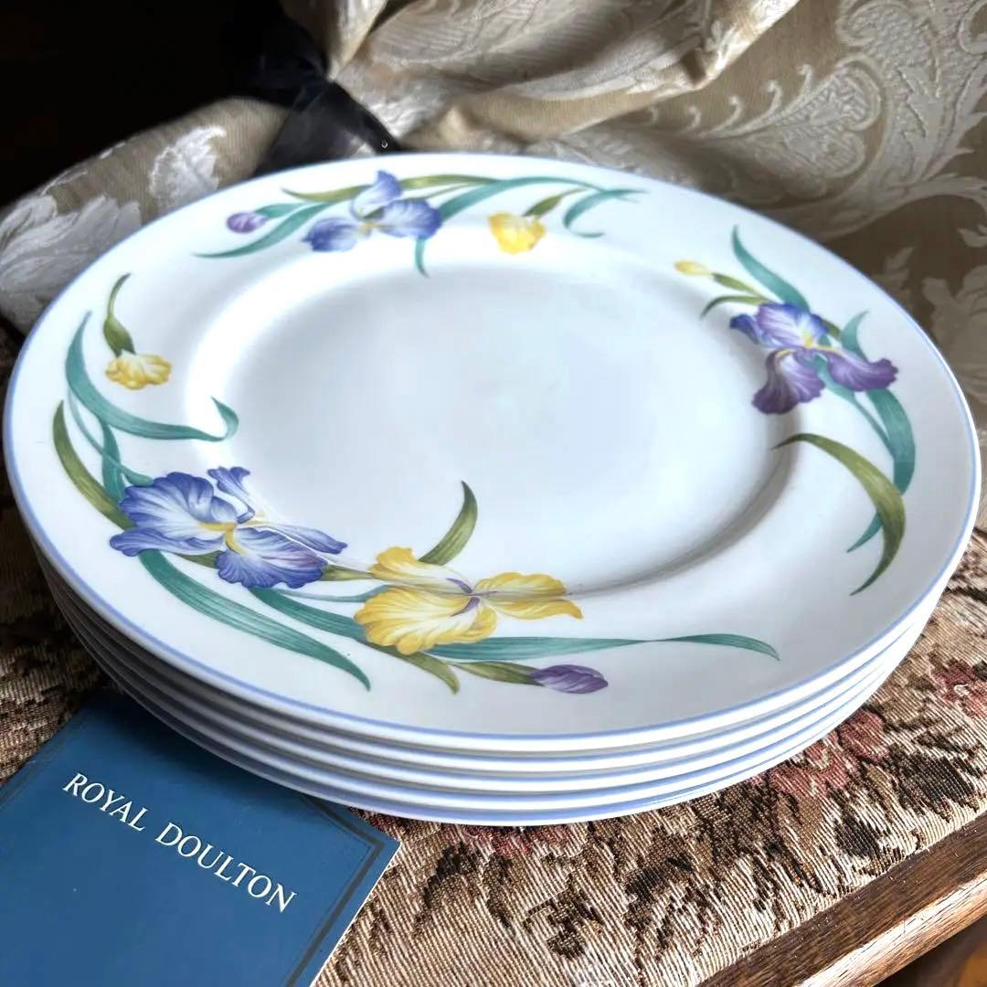 【新品】英国製  【LADYWOOD】アイリス花柄 5枚