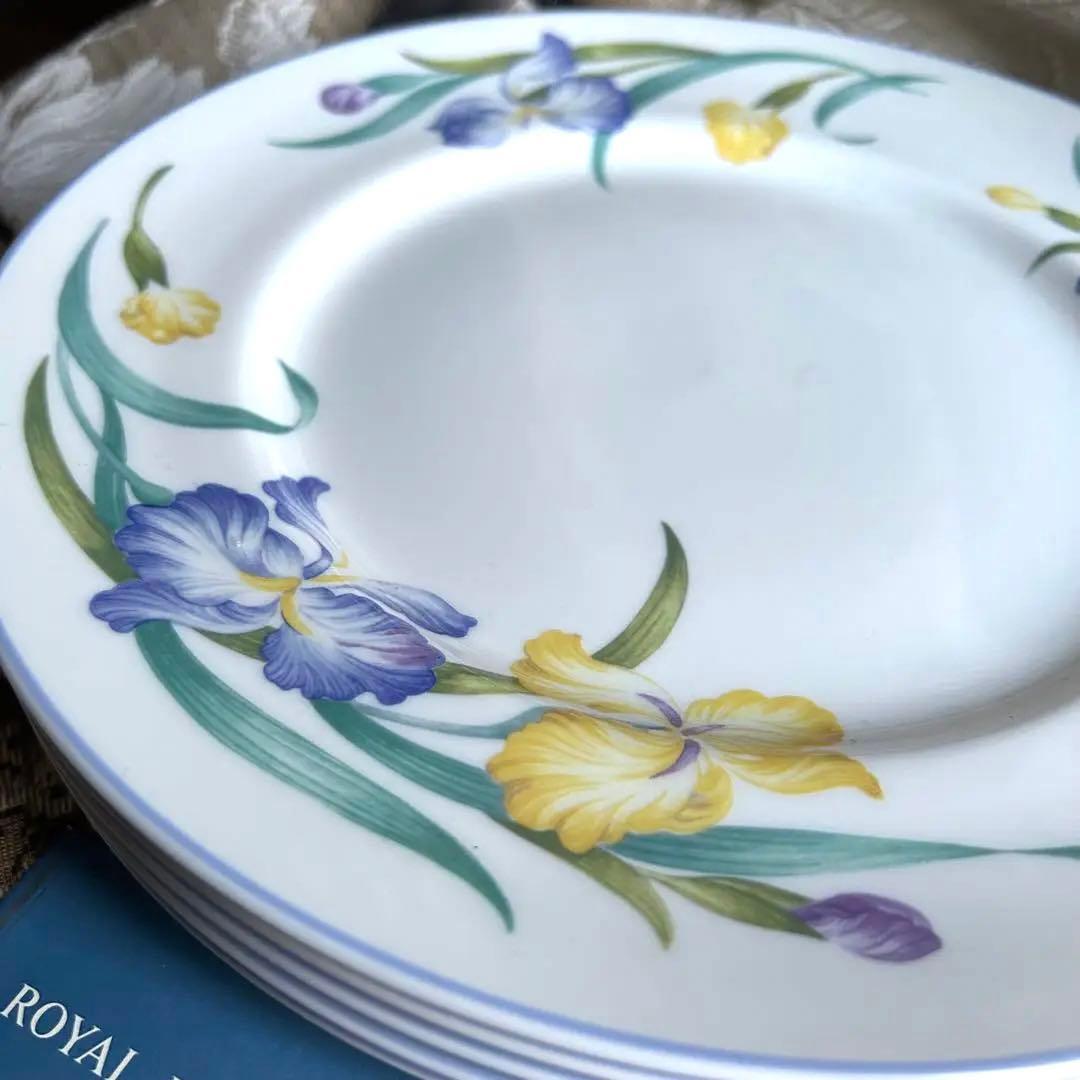 【新品】英国製  【LADYWOOD】アイリス花柄 5枚