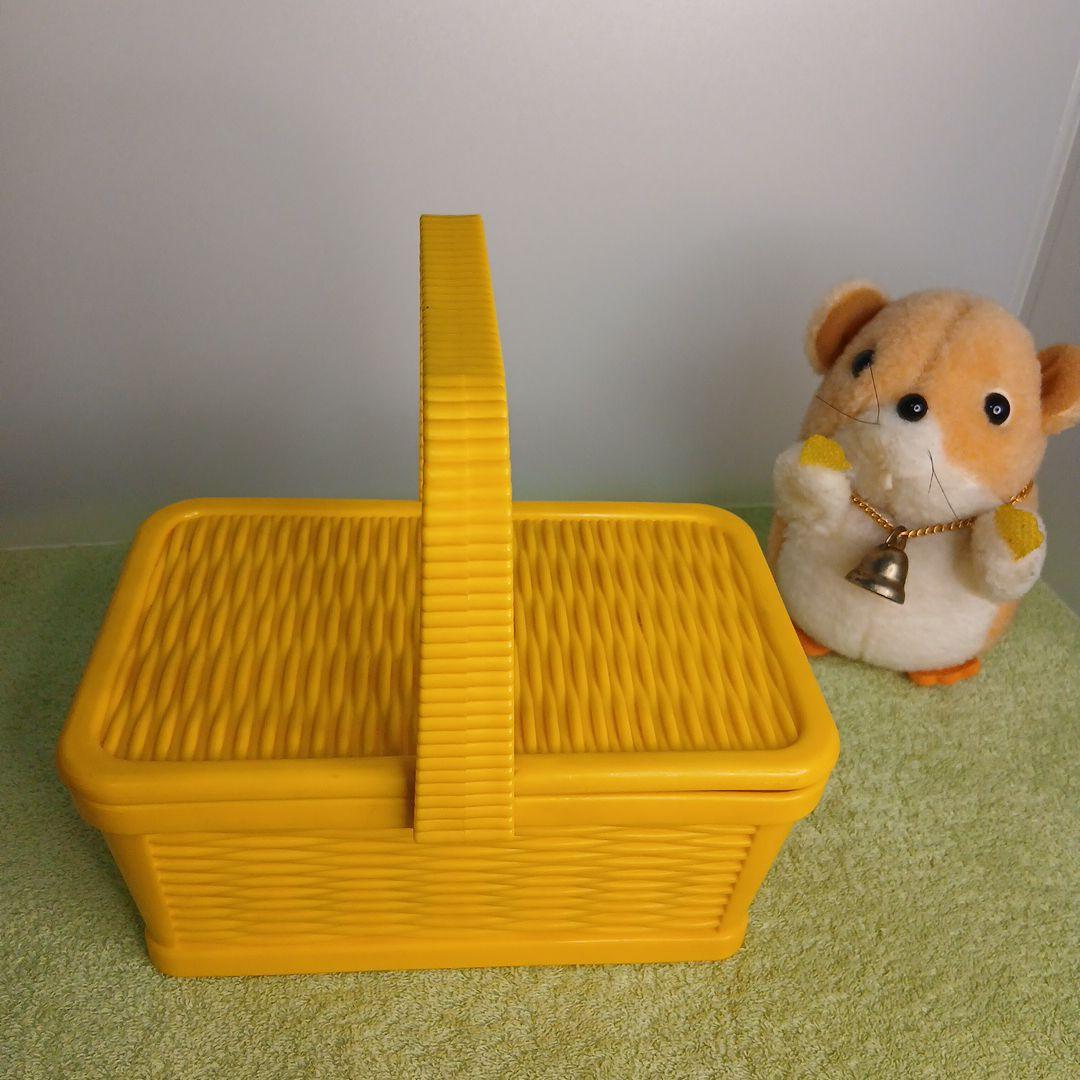 【昭和レトロ】南の虹のルーシー　わんぱく　モッシュ　ぬいぐるみ バスケット付き