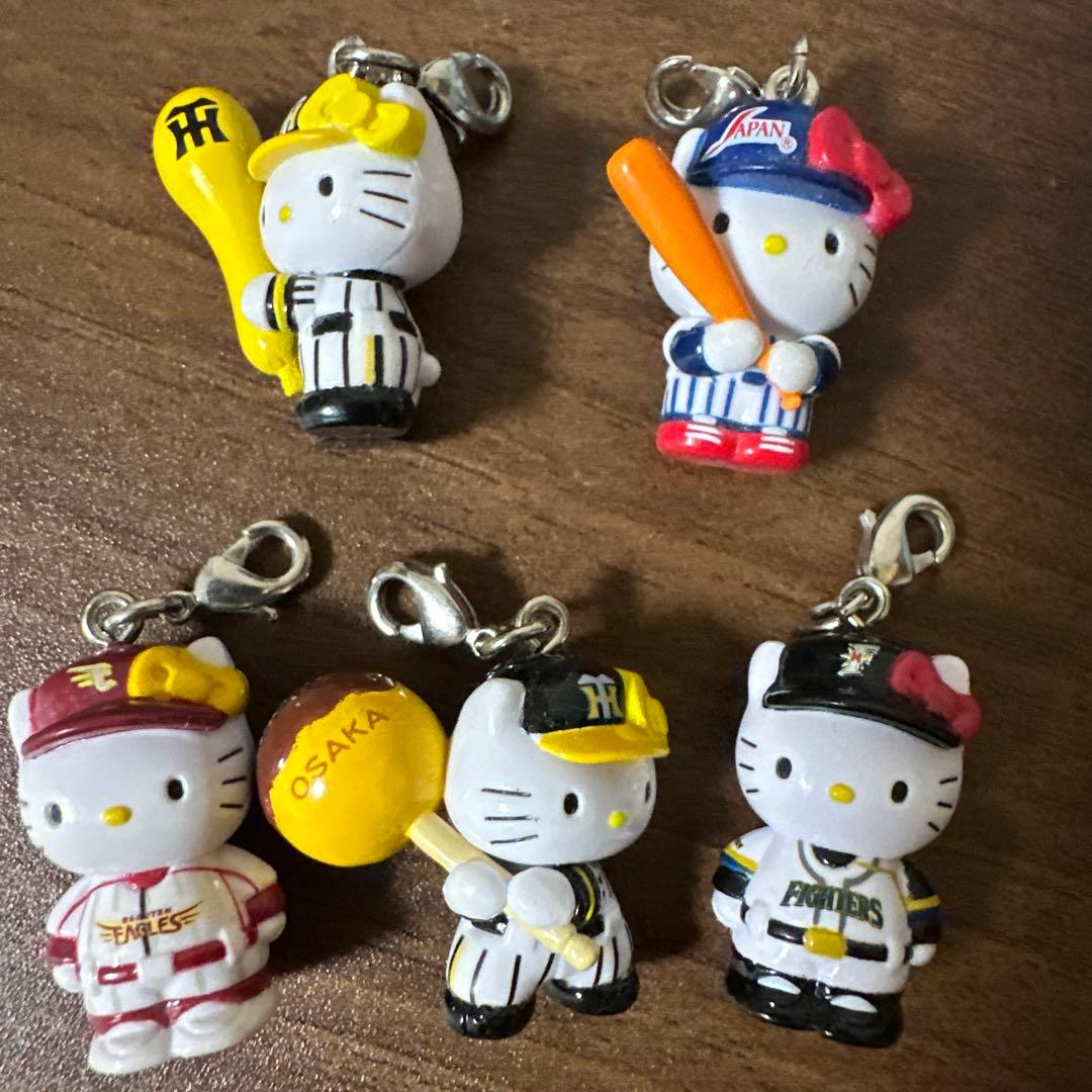 ご当地キティ 野球 球団 ファスナーマスコット 5点セット - メルカリ