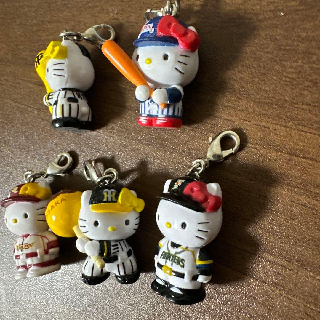 ご当地キティ 野球 球団 ファスナーマスコット 5点セット - メルカリ