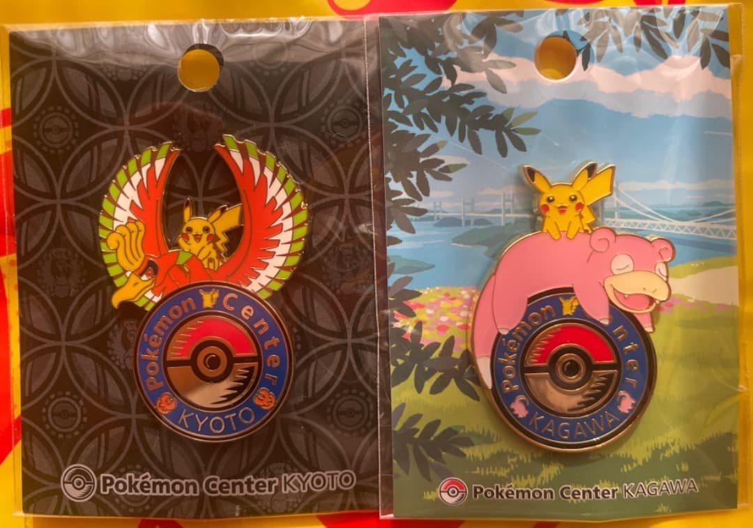新品】ポケモンセンター ロゴピンズ キョウト カガワ - メルカリ
