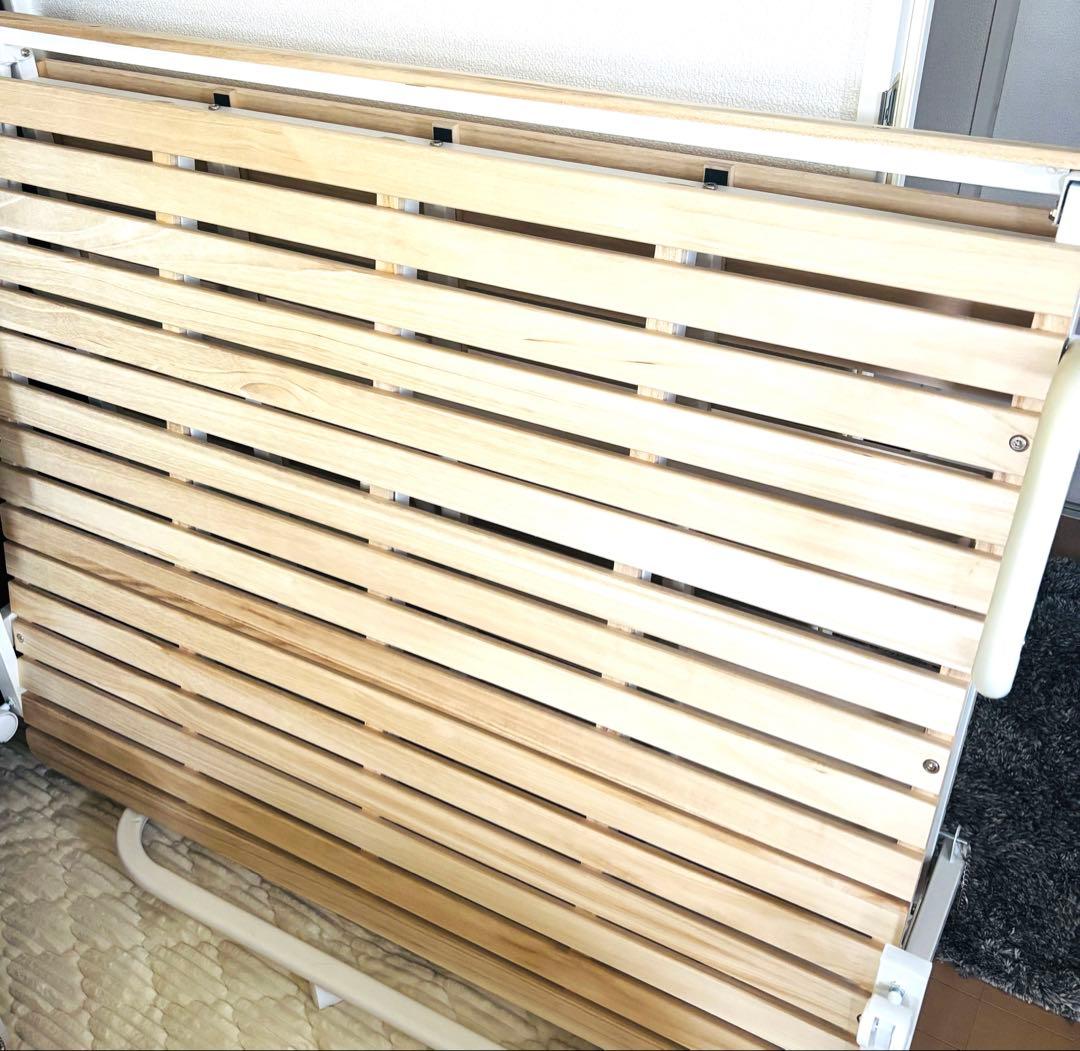 折りたたみすのこセミダブルベッド