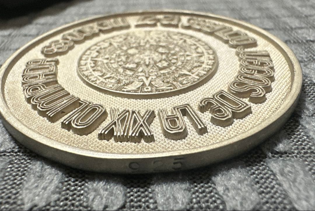 1968年メキシコオリンピック 第19回オリンピック大会記念メダル