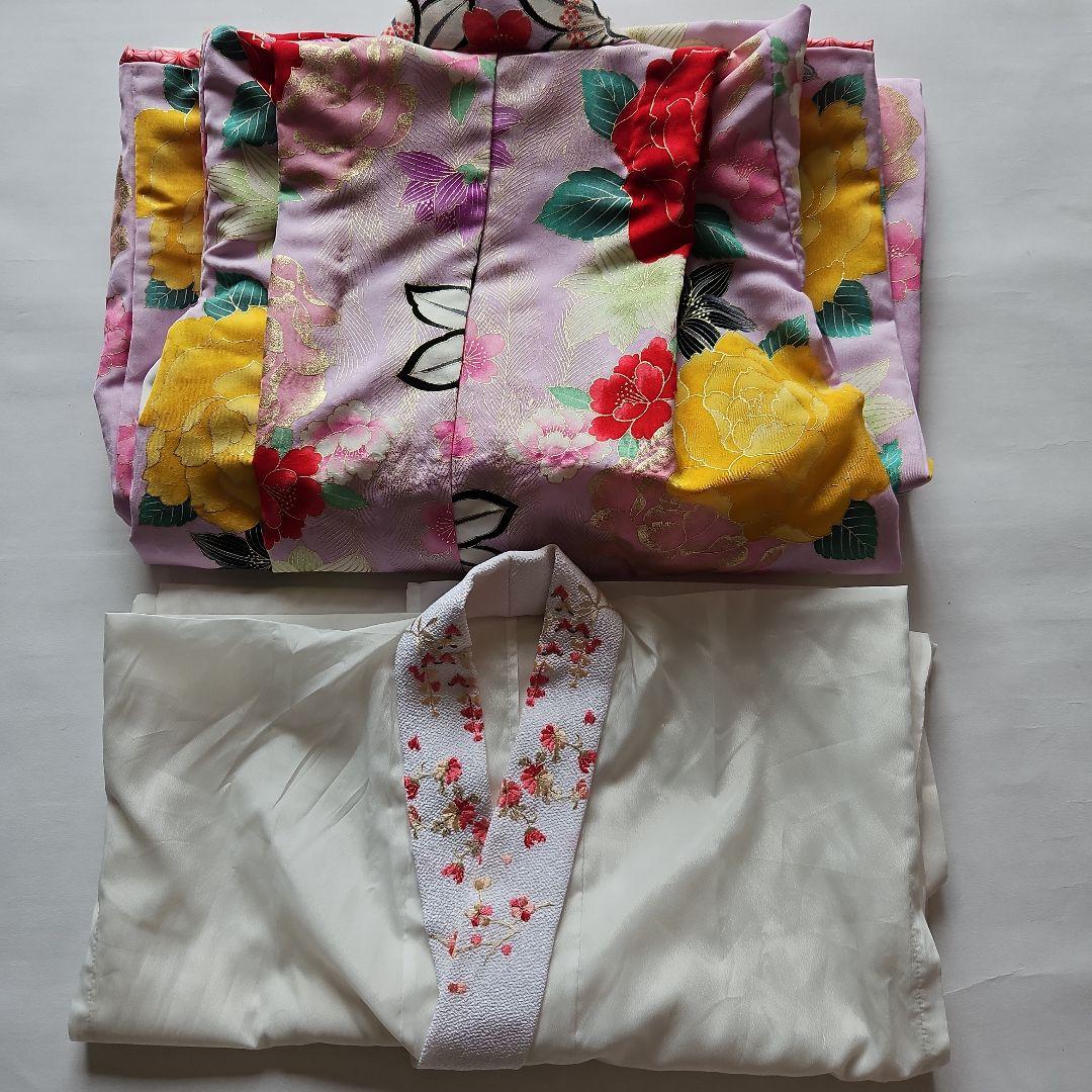 753　7才着物セット　女の子レンタル使用の処分品