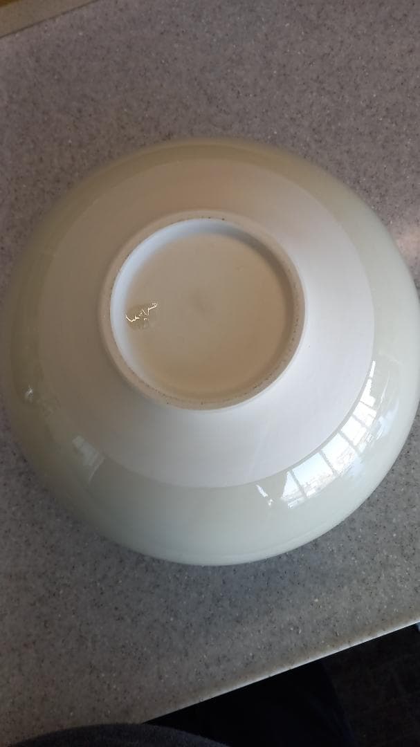 瀬戸焼　藤井憲之　白磁大鉢　26.5cm