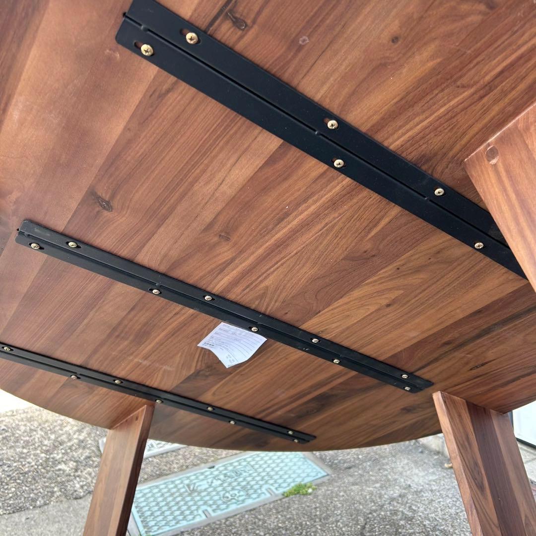 関家具　センターテーブル　丸テーブル