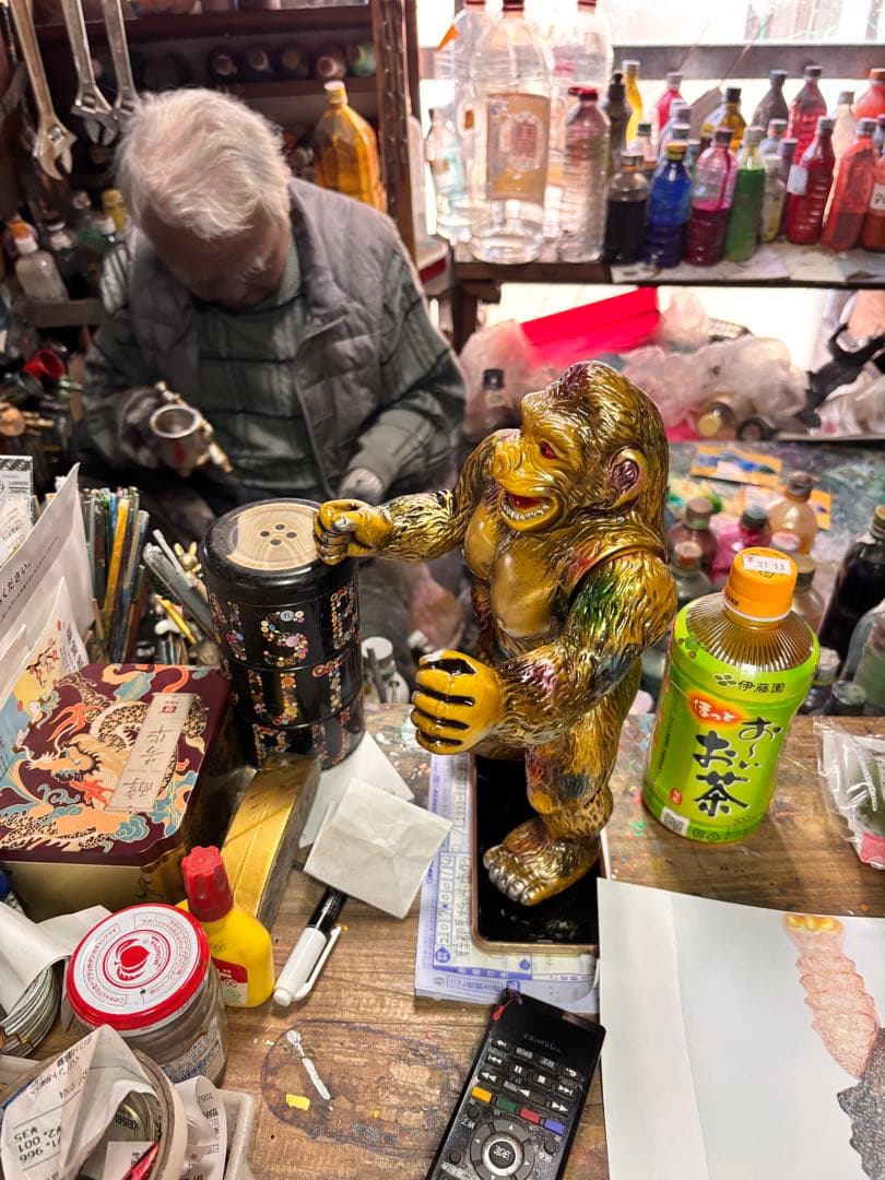 マルサン ジャイアントゴリラ 450-Aタイプ 後藤博彩色所 ワンオフ