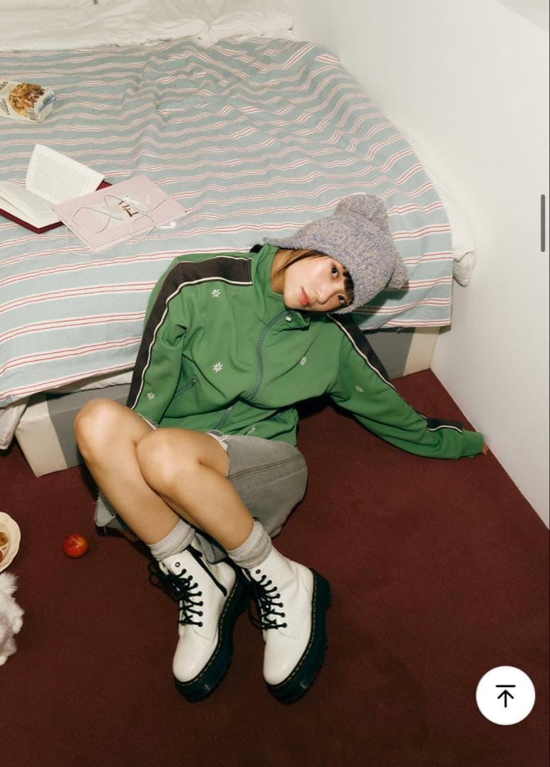 ENHYPEN ソヌ アーティストメイド ビーニー ミックス ブルー 新品