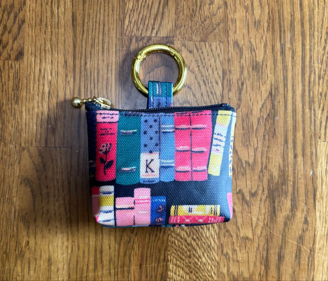 可愛いバッグチャームポーチ Cath本棚❤️Handmade