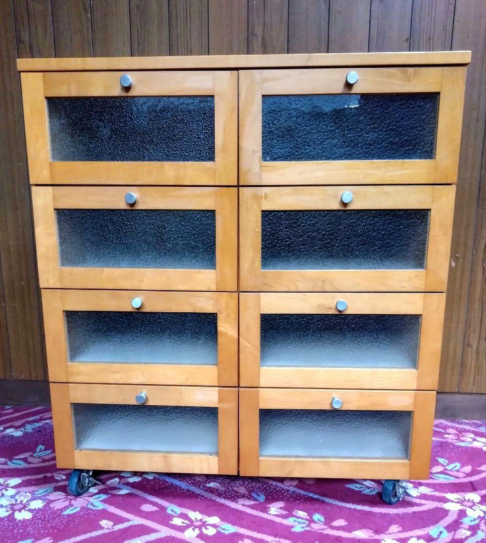 美品　イン・ザ・ルーム 8ドロワーチェスト キャスター付きで移動が楽！　引取り可