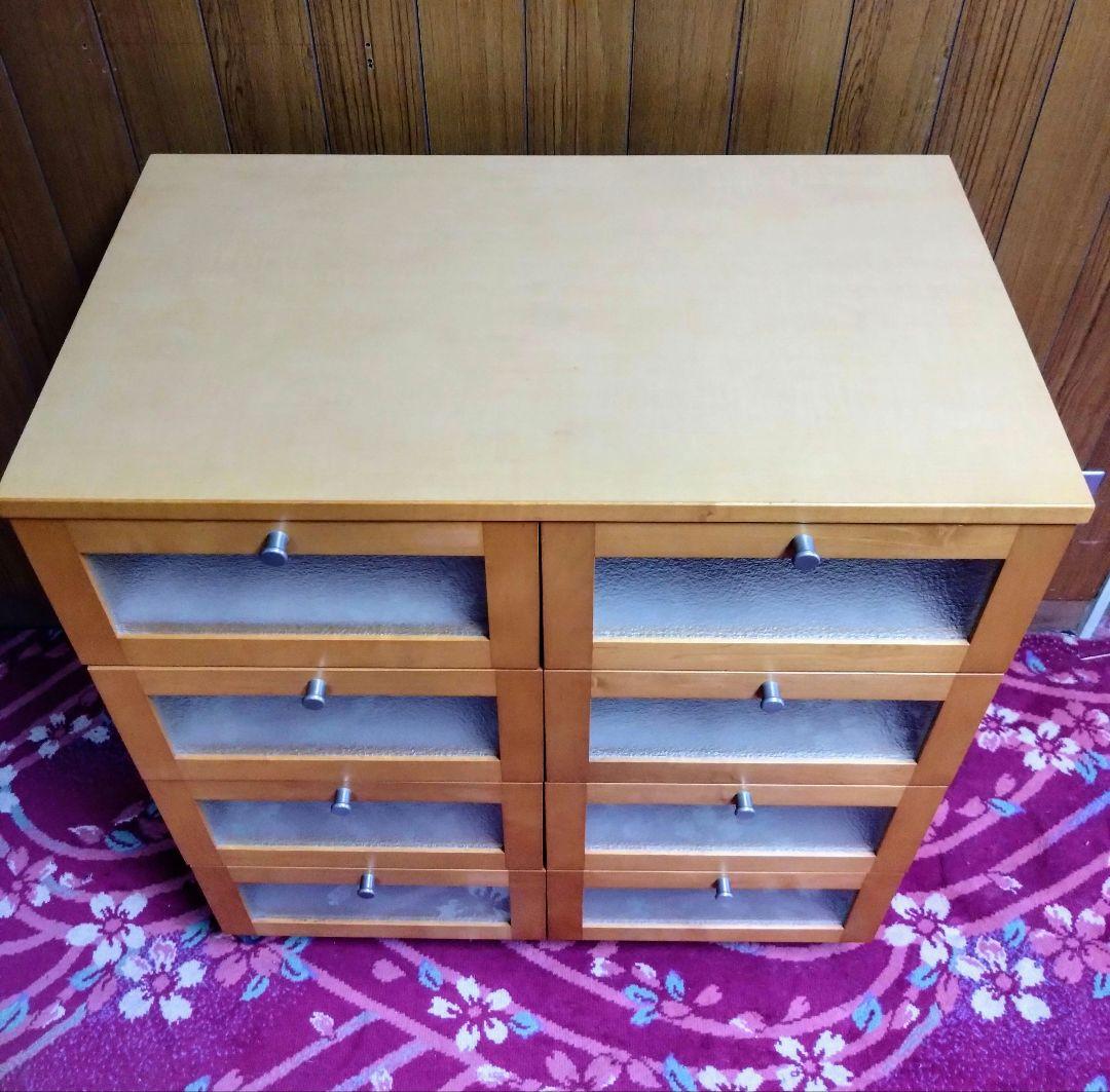 美品　イン・ザ・ルーム 8ドロワーチェスト キャスター付きで移動が楽！　引取り可