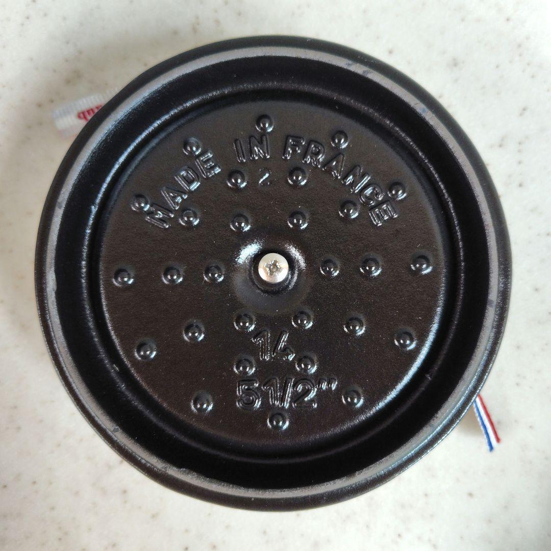 [未使用] ストウブ STAUB ピコ ココット 14cm グラファイトグレー②