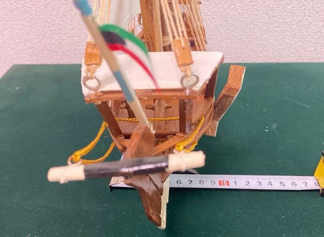 クウェートのダウ船 伝統的な木造帆船 箱入り　美品