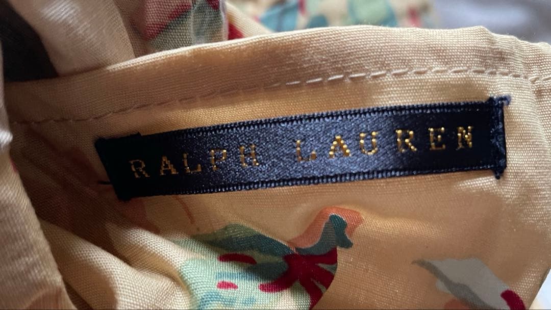 新品未使用✳︎貴重フリル付✳︎ラルフローレン✳︎花柄✳︎掛け布団カバー✳︎ダブルサイズ