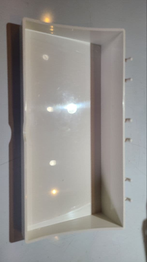 ホワイト 穴あきデザイン 収納トレイセット