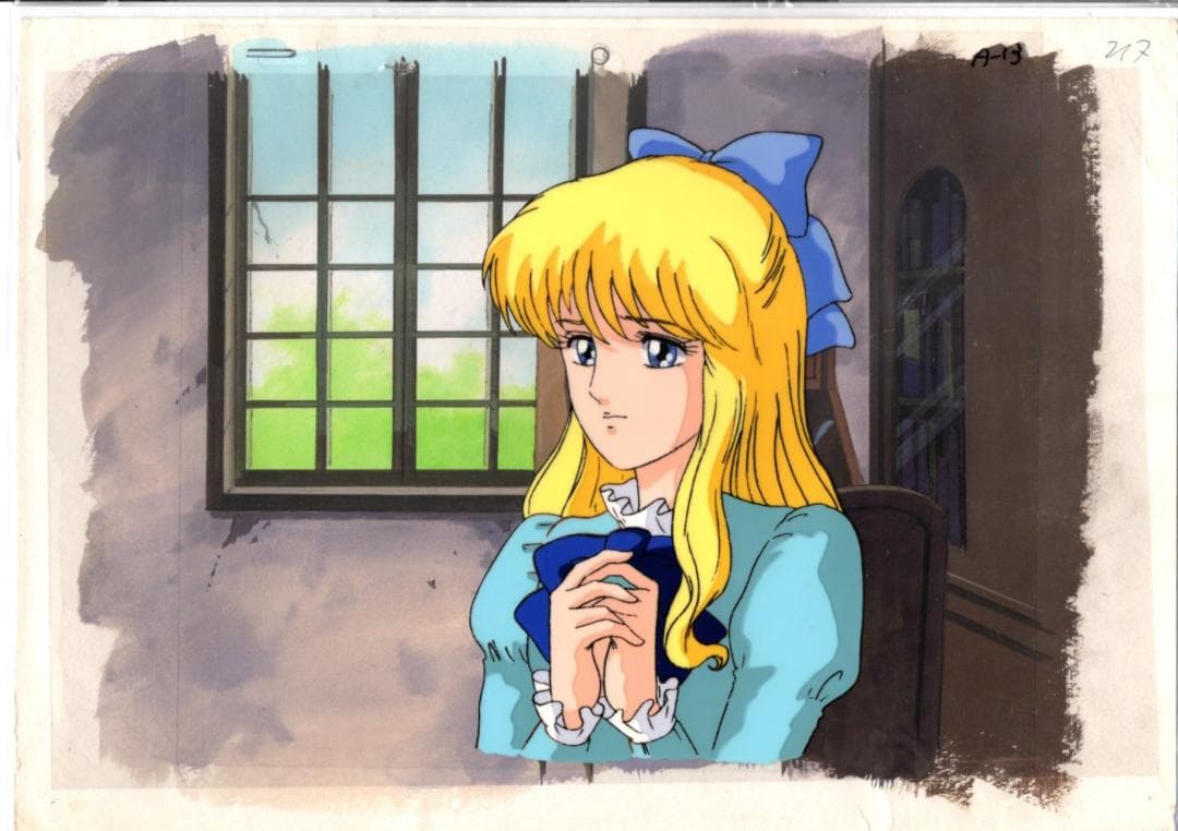 ハローレディリン レディレディ!! 直筆背景画 セル画 2枚セット - メルカリ