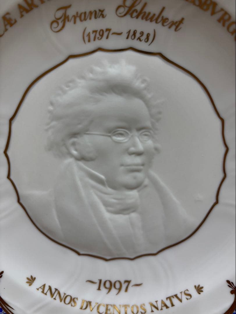 ヘレンド　プレート １枚 シューベルト誕生2000記念