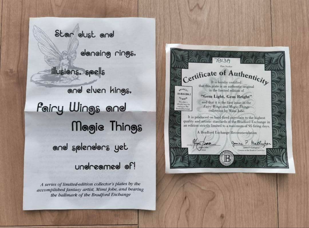 妖精 プレート フラワーフェアリー 花の妖精 陶器 飾り皿 プレート 置物