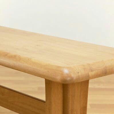 アーク　ダイニングベンチ　150幅　BR/NA