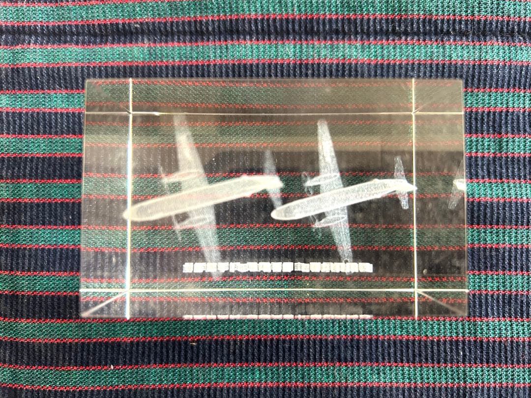 海上保安庁YS11 3Dクリスタル