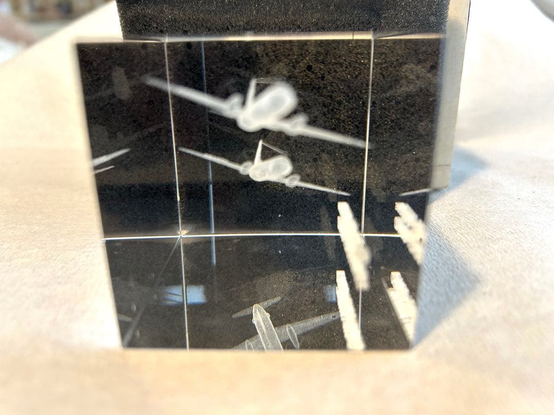 海上保安庁YS11 3Dクリスタル