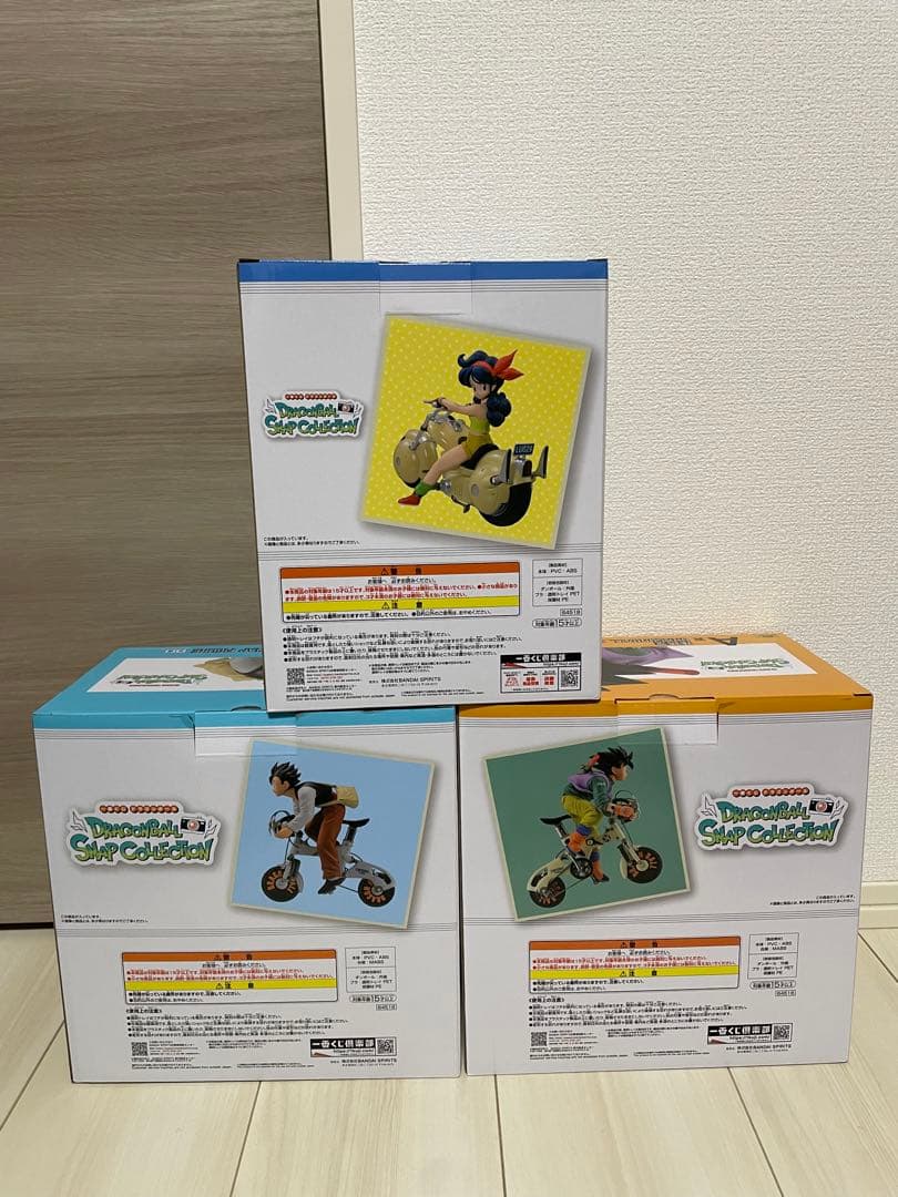 ドラゴンボール SNAP COLLECTION　A賞B賞D賞 フィギュア