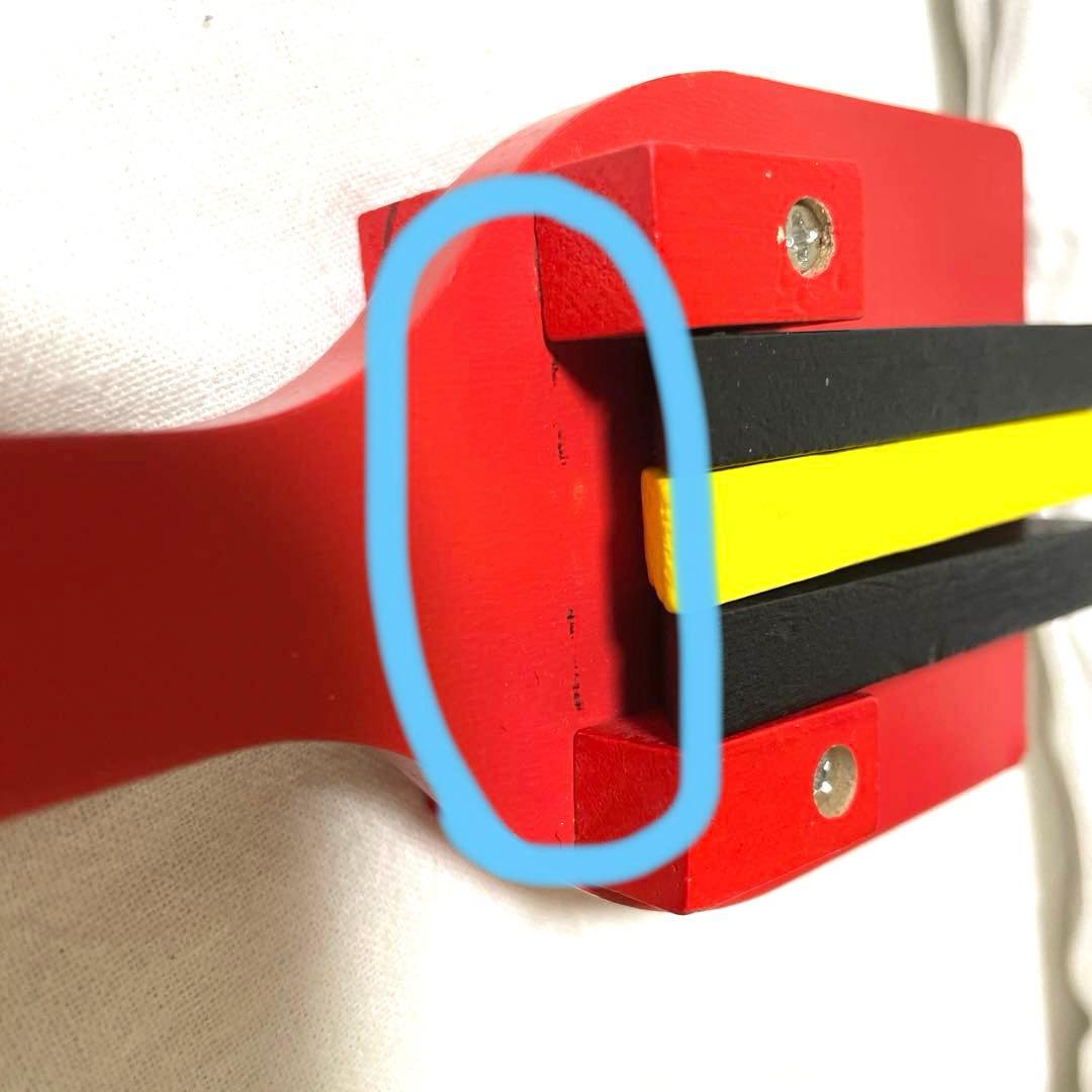 木製 鳴子 2個 セット 赤 黒 黄色 なるこ 子ども 子供 楽器 行事