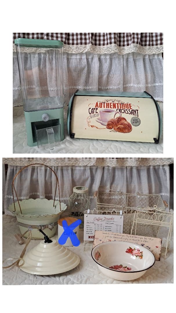 アイアン　ホーロー　シャビー雑貨　ペンダントライト他　お纏め11点　新品〜中古