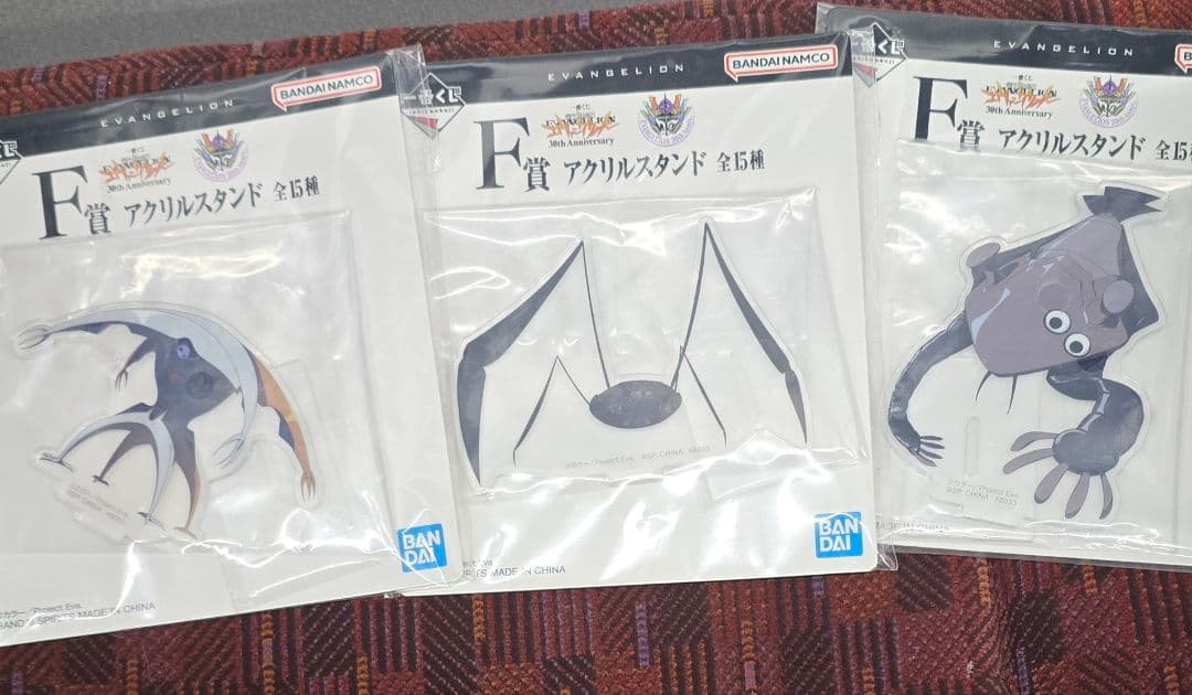 エヴァンゲリオン 一番くじ ラストワン賞 C賞×2 F賞×3 G賞×4