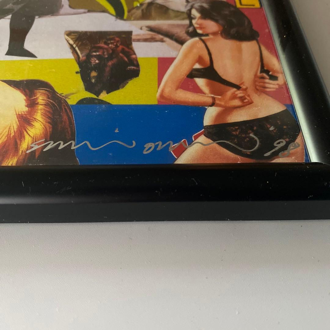 希少 限定500部 大竹伸朗 青山秘宝館 ポスター 都築響一