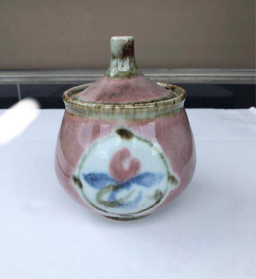 3. 廣内俊之作 呉須キャンディー入れ1客