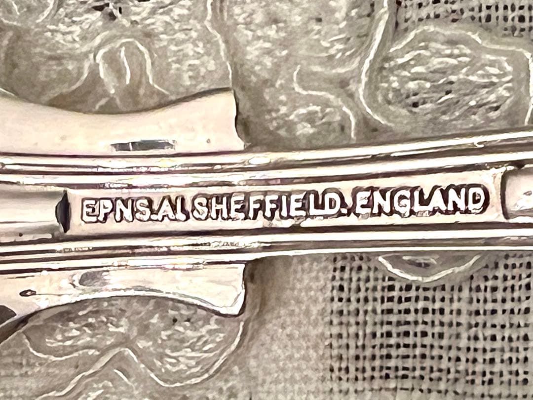 【Cooper Ludlam】キングスパターンデザートカトラリーシルバー製8点