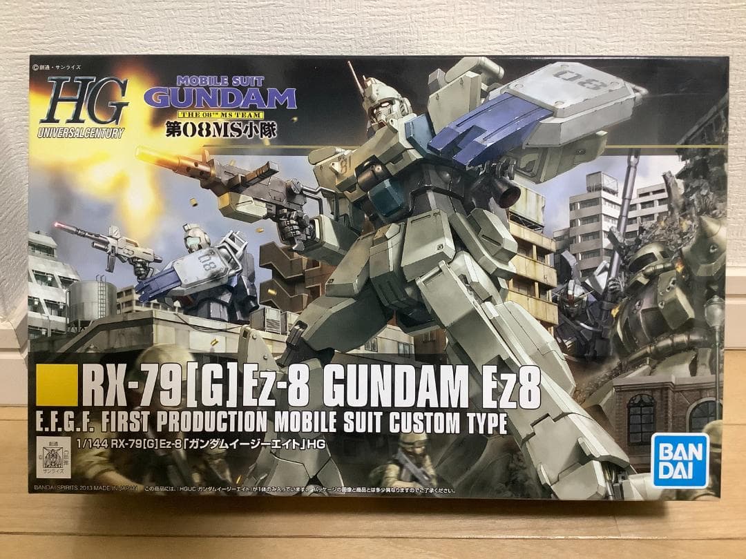 新品未組立】HGUC ガンダムEz8 陸戦型ガンダム 第08MS小隊セット