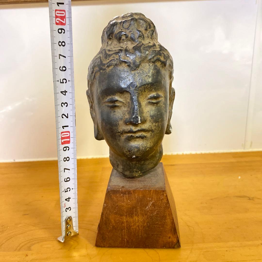 仏教美術 ガンダーラ 仏頭 樹脂製