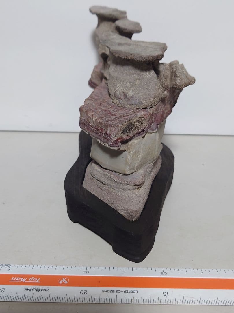 土佐鎧石　　水石 鑑賞石