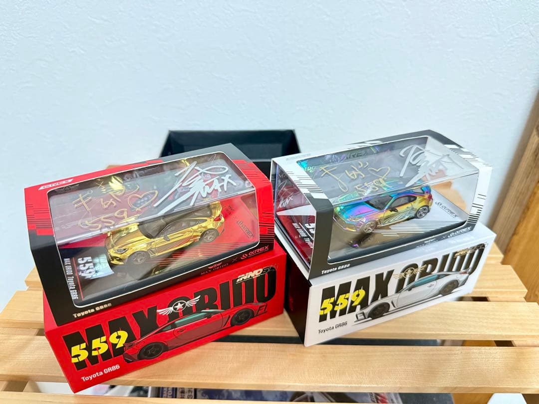 Inno64 1/64 Max Orido GR86限定 サイン入り2台セット - メルカリ